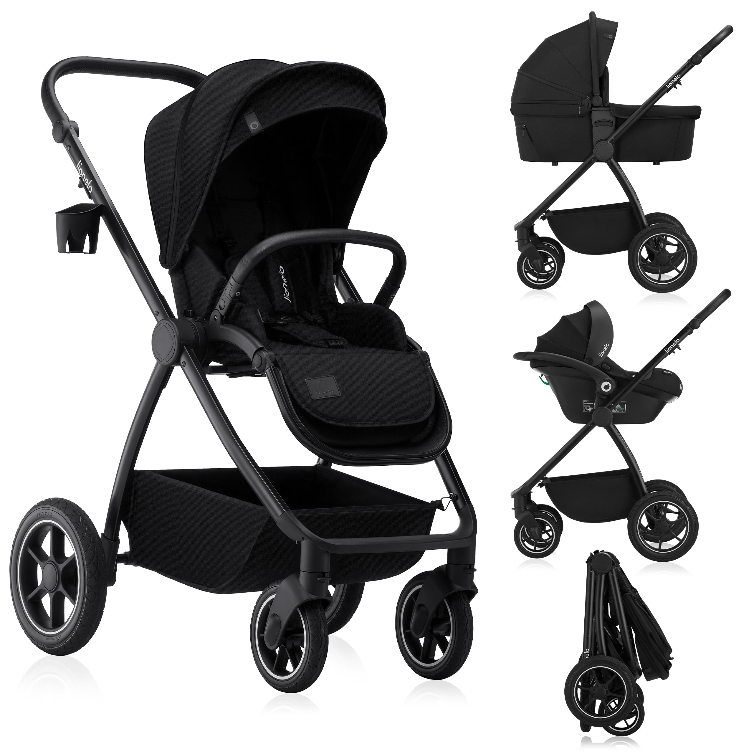 Coche Travel System 3 en 1 Meril