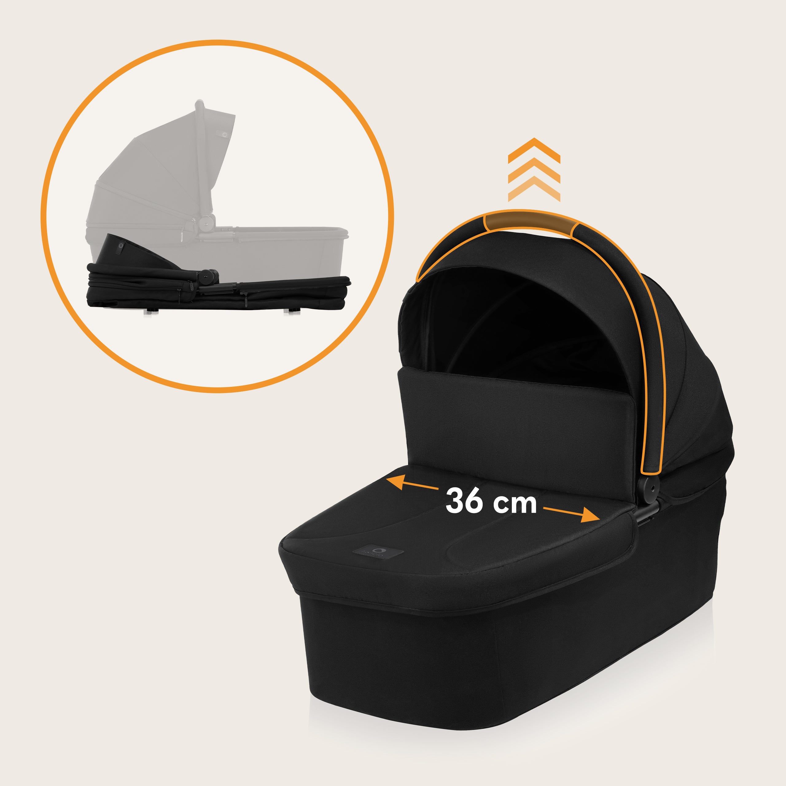 Coche Travel System 3 en 1 Meril