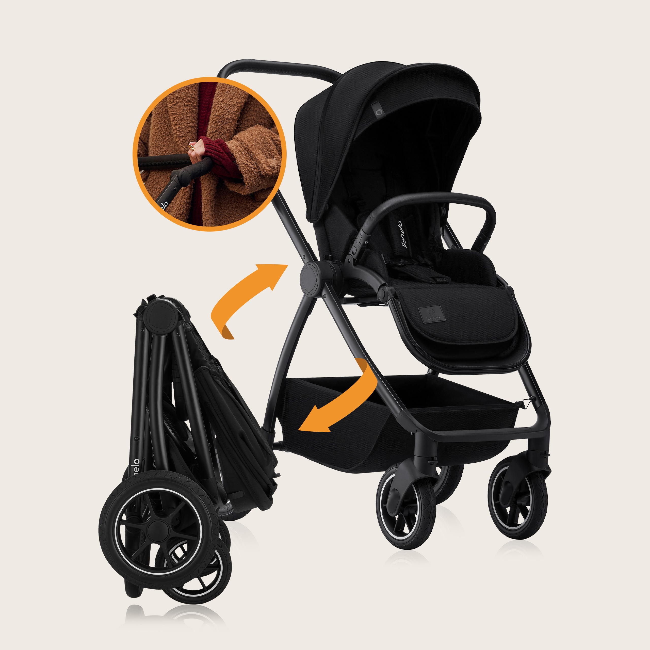 Coche Travel System 3 en 1 Meril