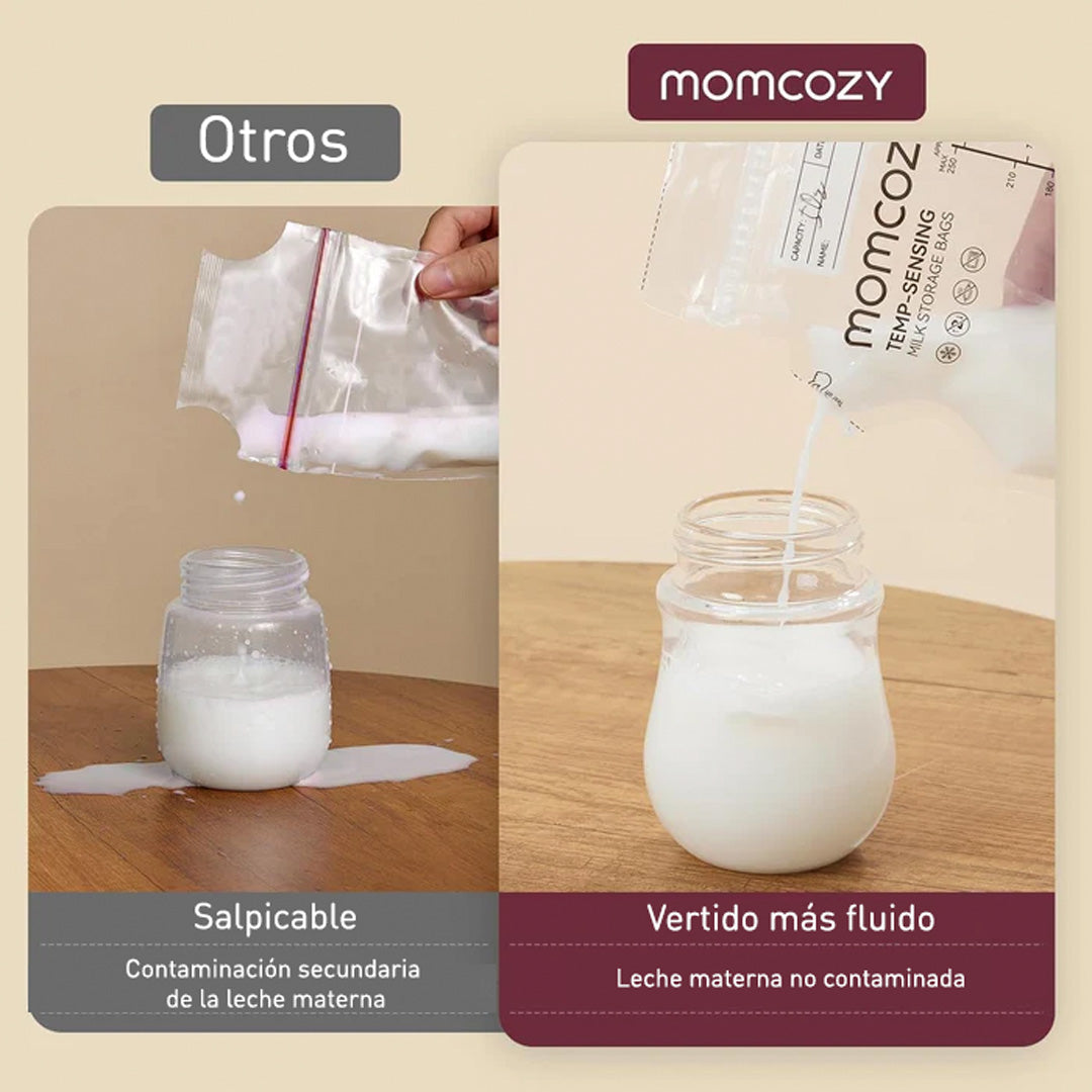 Bolsas para Almacenar Leche Materna con Boquilla x 60uds