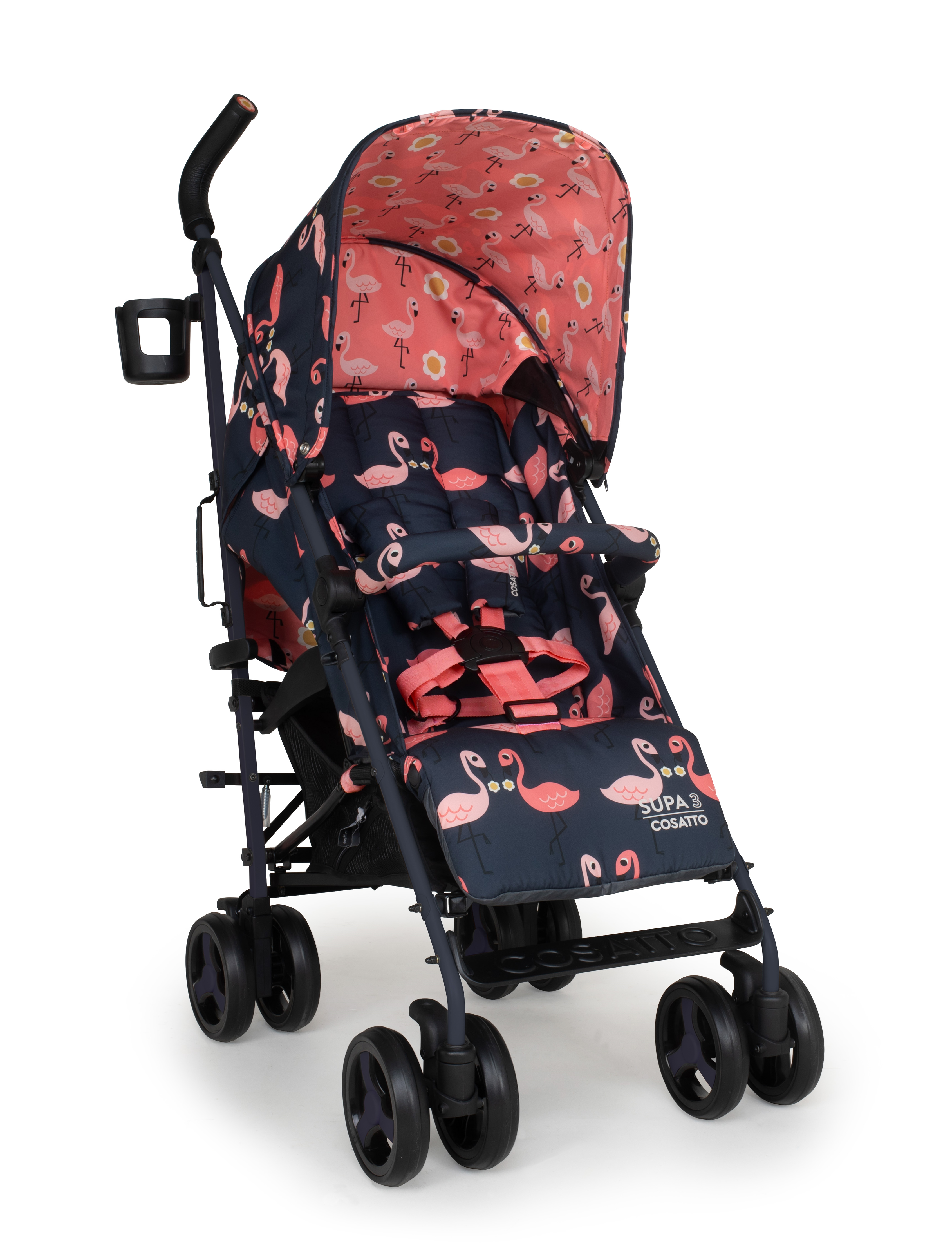 Coche Supa 3 Pretty Flamingo Cosatto