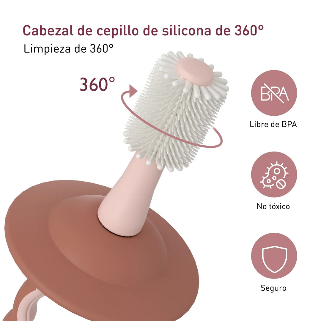 Cepillo Dental de Silicona para Bebé