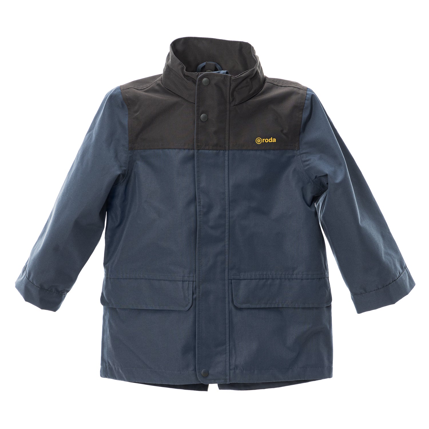 Chaqueta impermeable para niños y niñas azul