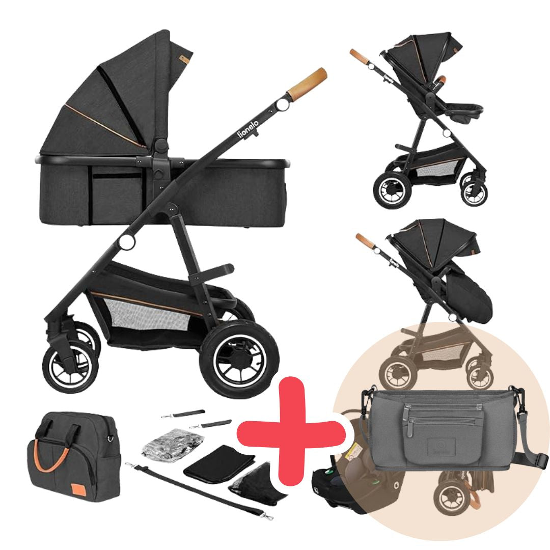 Coche Travel System 3 en 1 Amber + REGALO