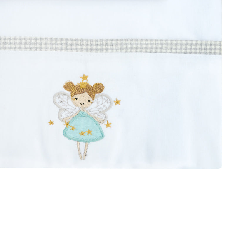 Juego de Sabanas Cuna Bordadas 90 x 140 cm