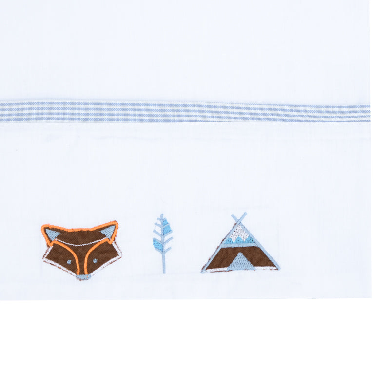 Juego de Sabanas Cuna Bordadas 90 x 140 cm