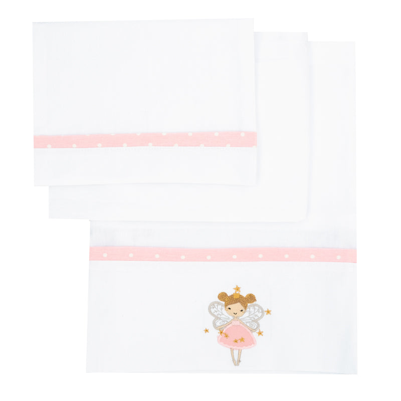 Juego de Sabanas Cuna Bordadas 90 x 140 cm