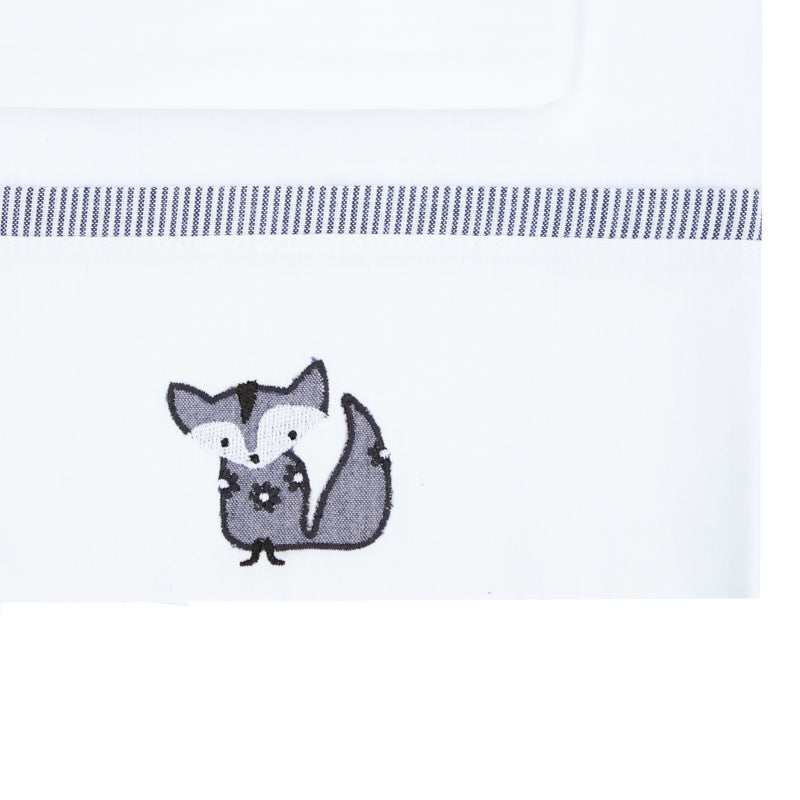 Juego de Sabanas Cuna Bordadas 90 x 140 cm