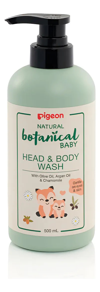 Shampoo y jabón 2 en 1 Botanical Pigeon 500ml