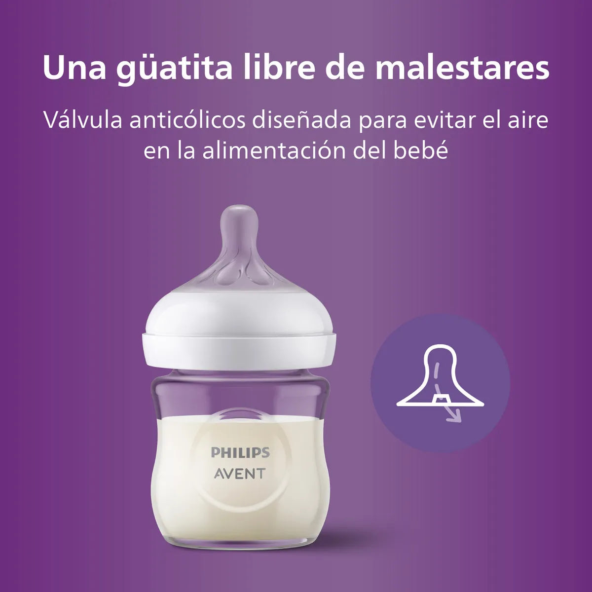 Mamadera Natural Response Vidrio