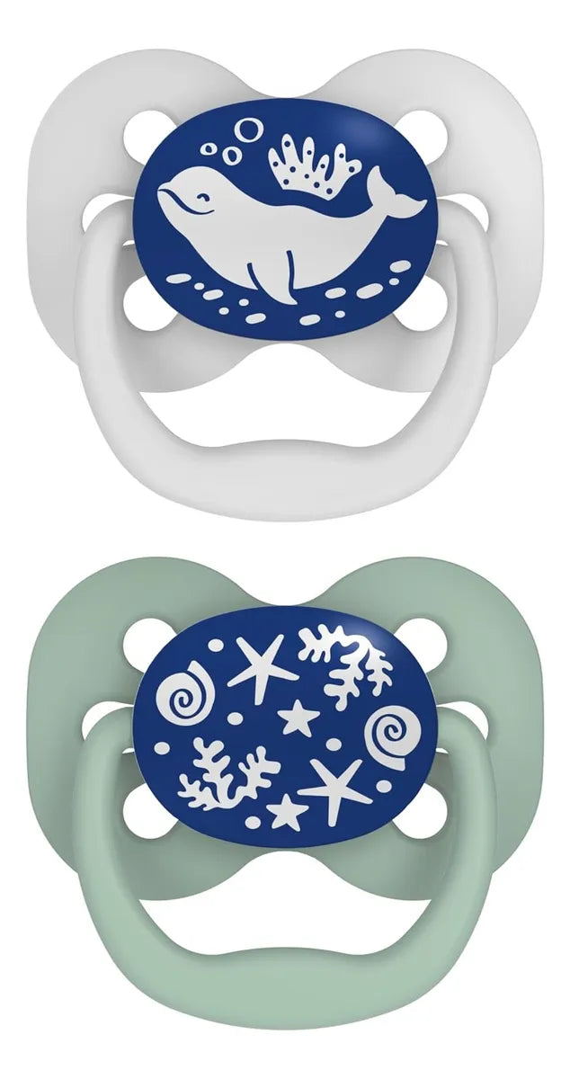 Chupete Advantage 0-6M 2UN