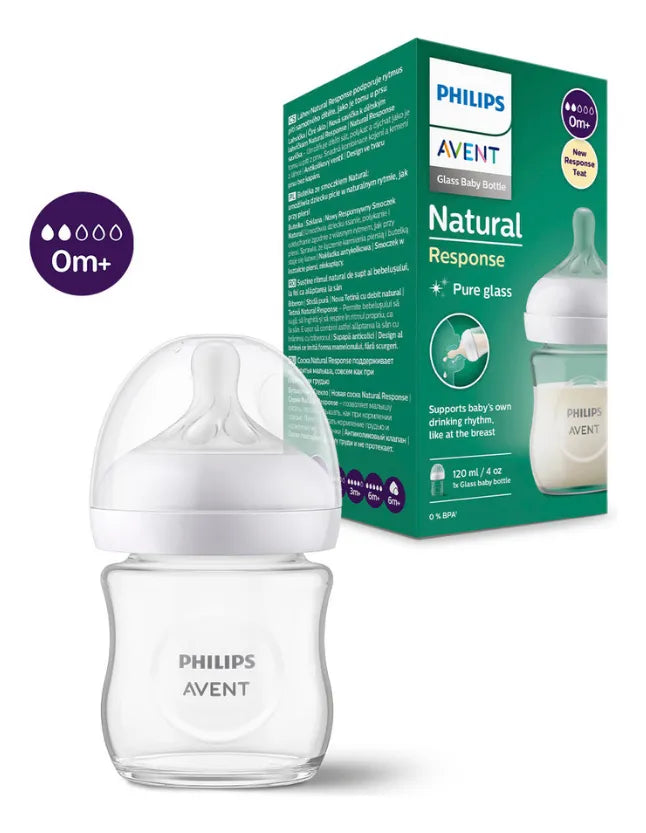 Mamadera Natural Response Vidrio