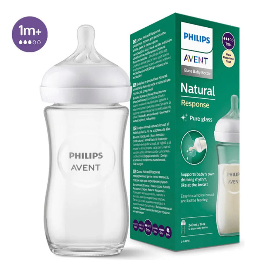 Mamadera Natural Response Vidrio