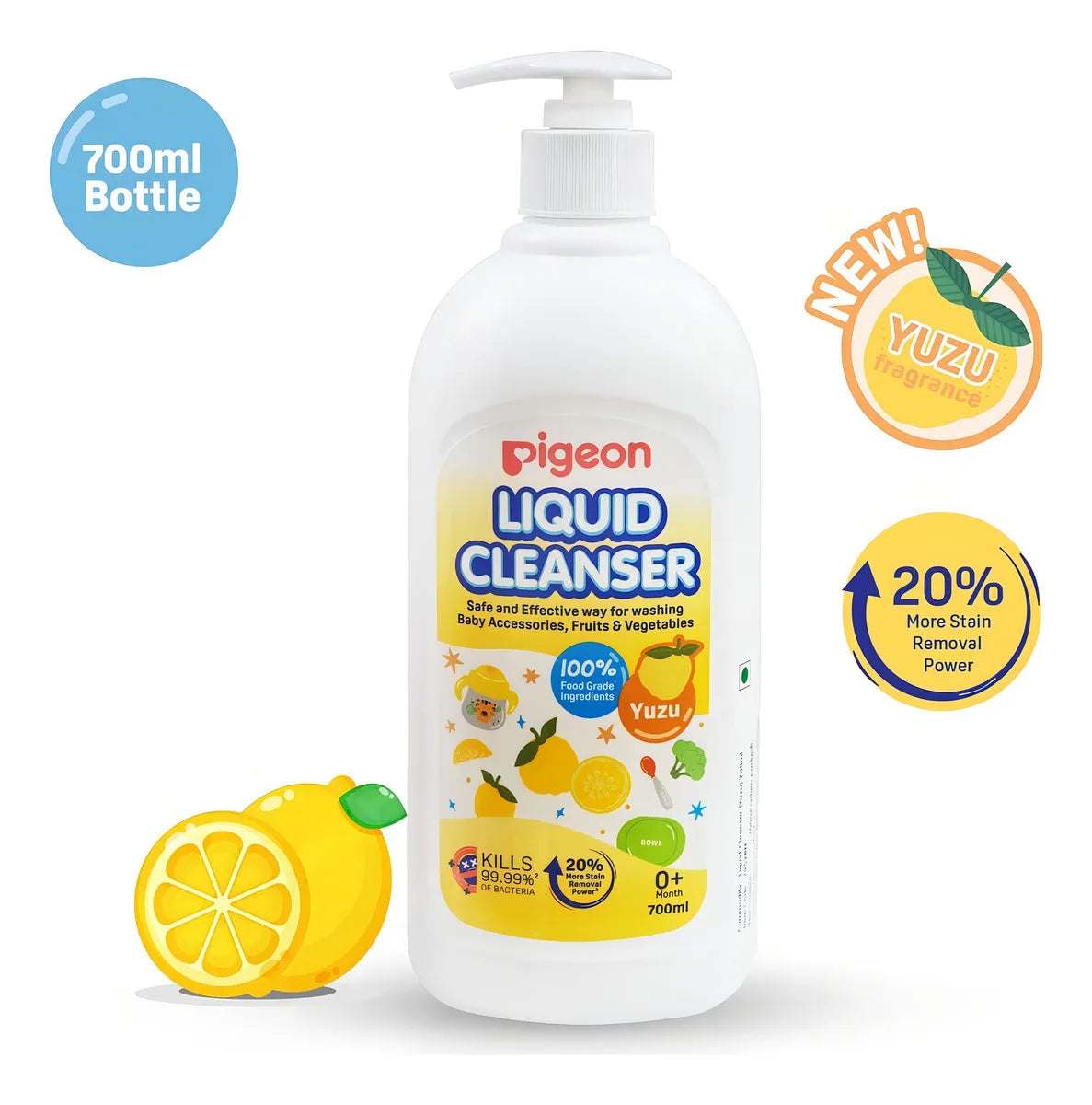 Limpiador de Biberones  Yuzu con Dosificardor