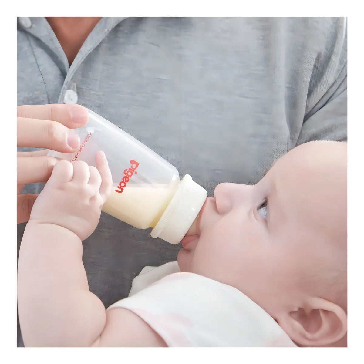 Mamadera vidrio Flexible 50 ml Pigeon