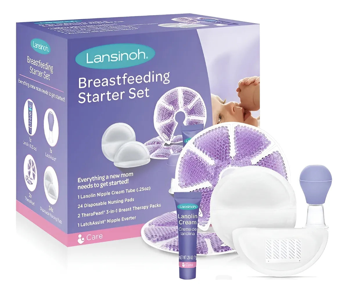 Set Basico Para Lactancia Materna Lansinoh