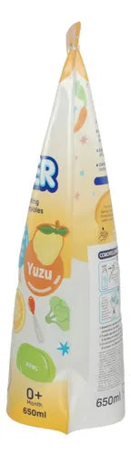 Limpiador De Biberones Recarga 650ml Yuzu