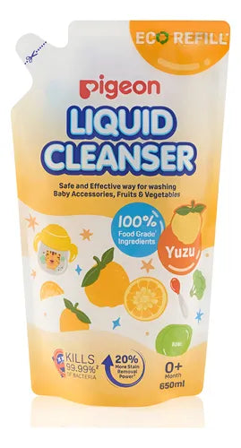 Limpiador De Biberones Recarga 650ml Yuzu