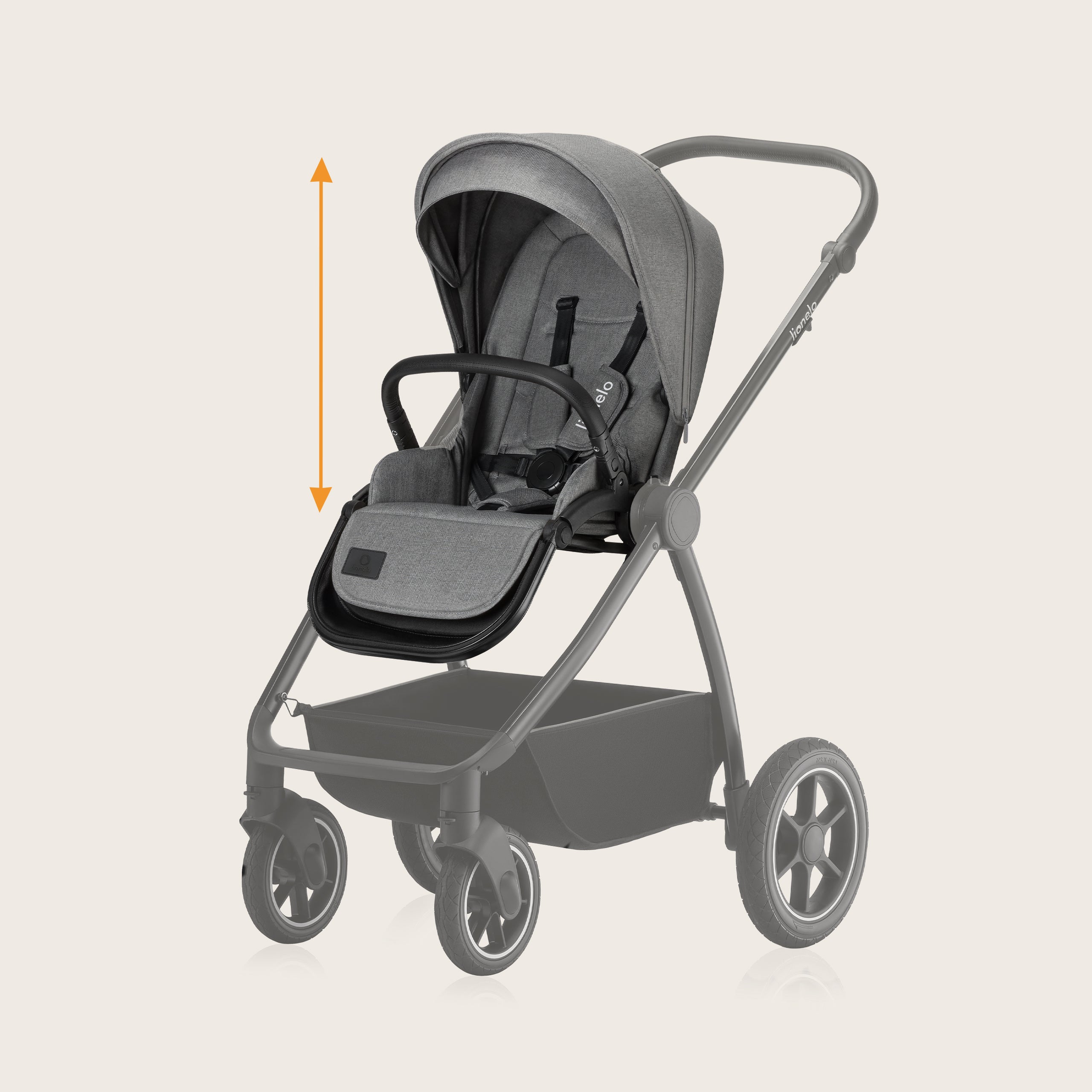 Coche Travel System 3 en 1 Meril