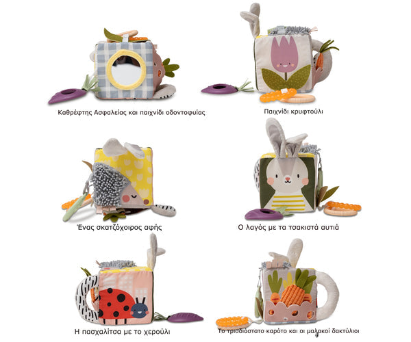 Cubo de Actividades diseño Jardin