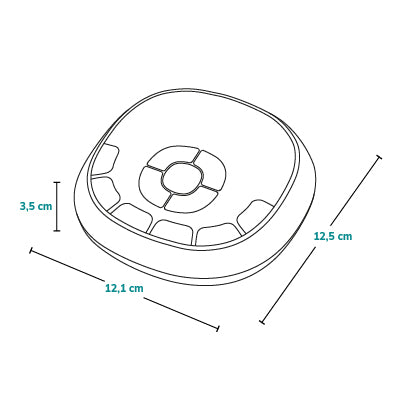 Maquina de Ruido Blanco, Luces y Reproductor de latidos