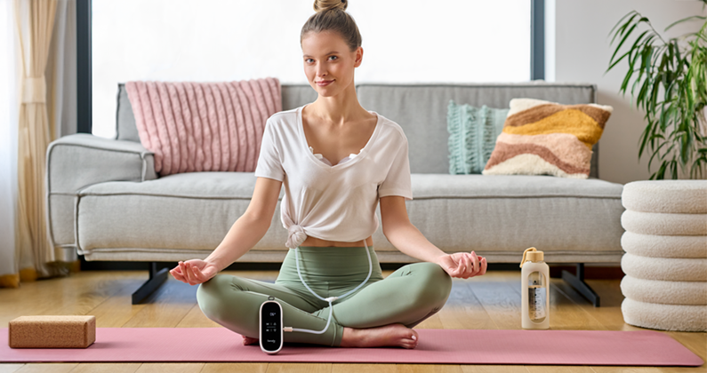 Sacaleches Eléctrico Doble Manos Libres