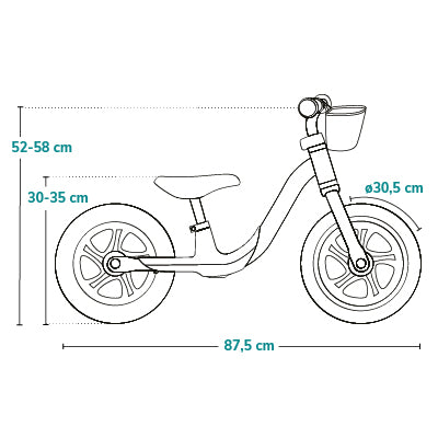 Bicicleta Equilibrio  Alex Plus