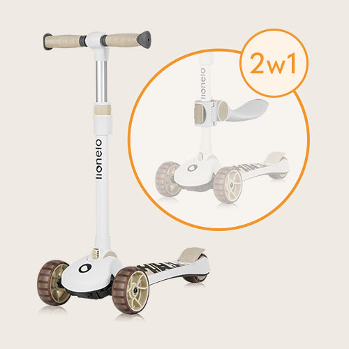 Scooter 2 en 1 Franky con Luces Led Lionelo
