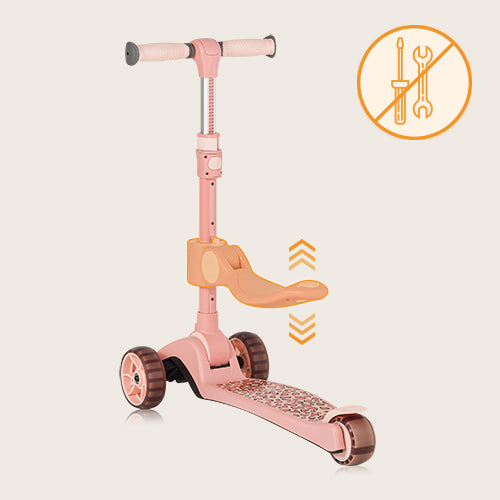 Scooter 2 en 1 Franky con Luces Led Lionelo
