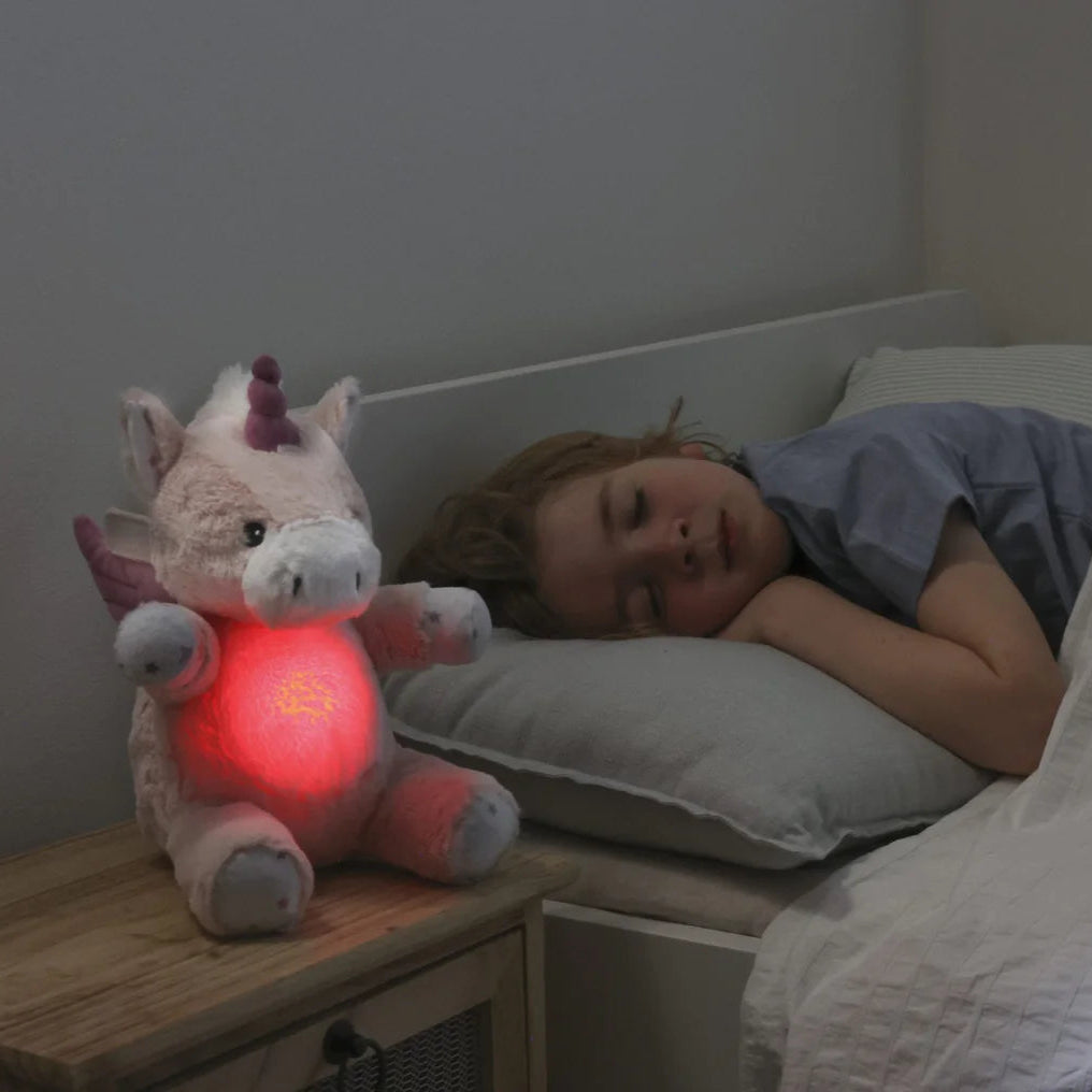 Peluche Love Light para dormir Lily el unicornio