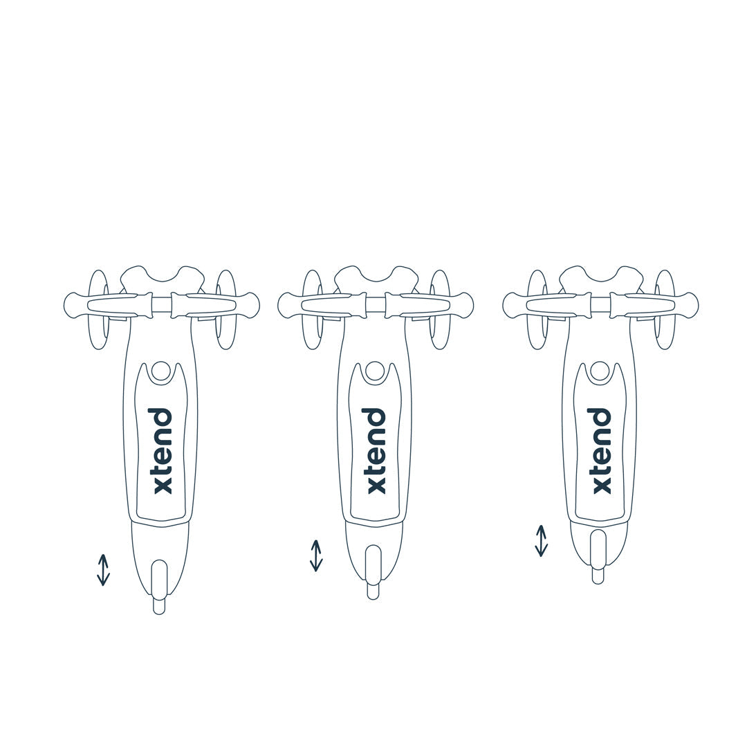 Xtend Mini-ride 3 en 1 (1-9 años)