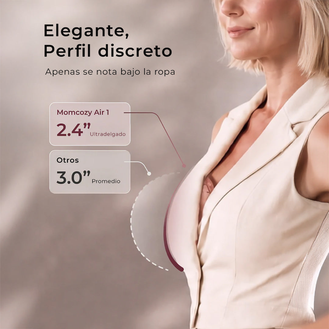 Extractor de Leche Materna Doble Air 1, Ultra delgado