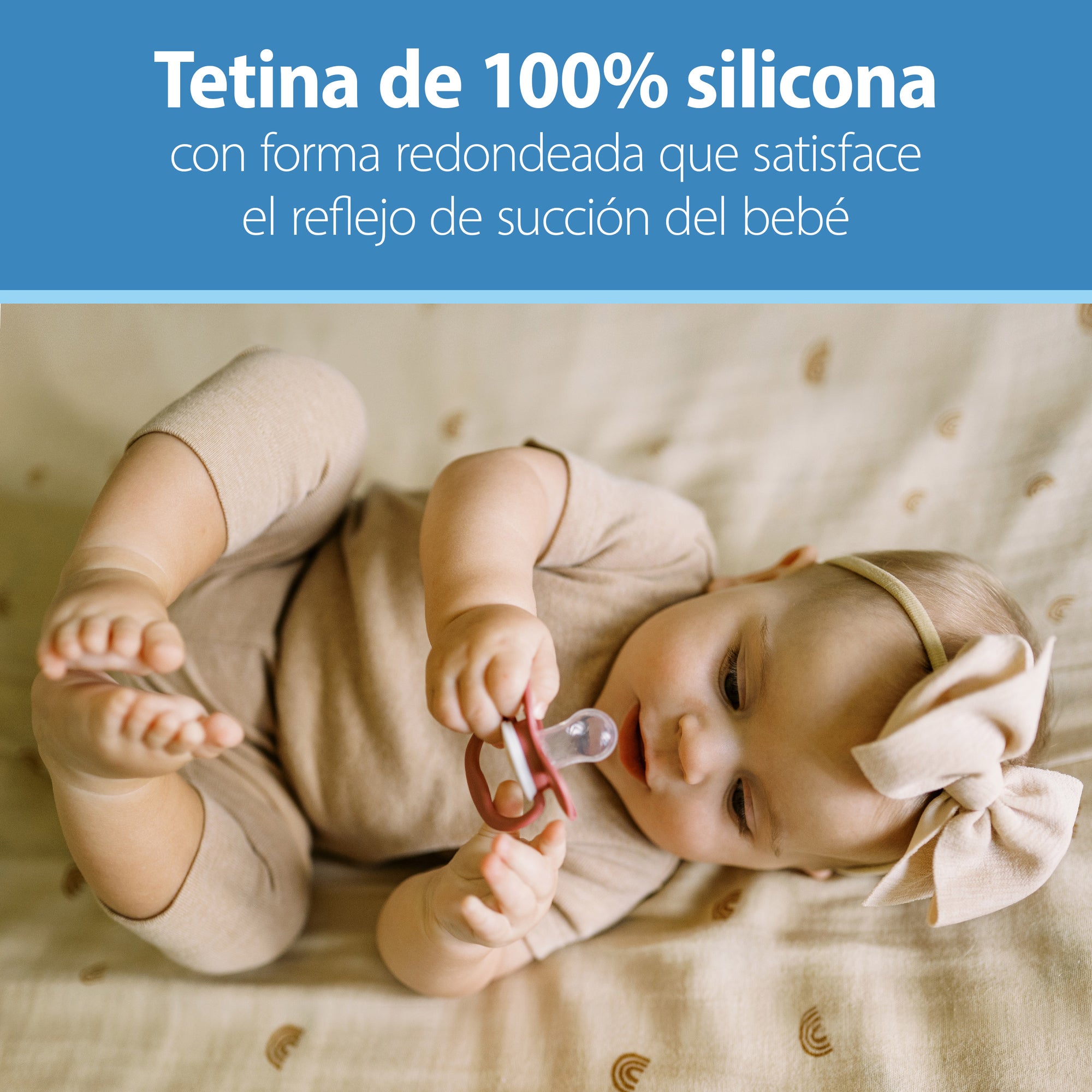 Chupete Advantage Noche 0-6M 2UN