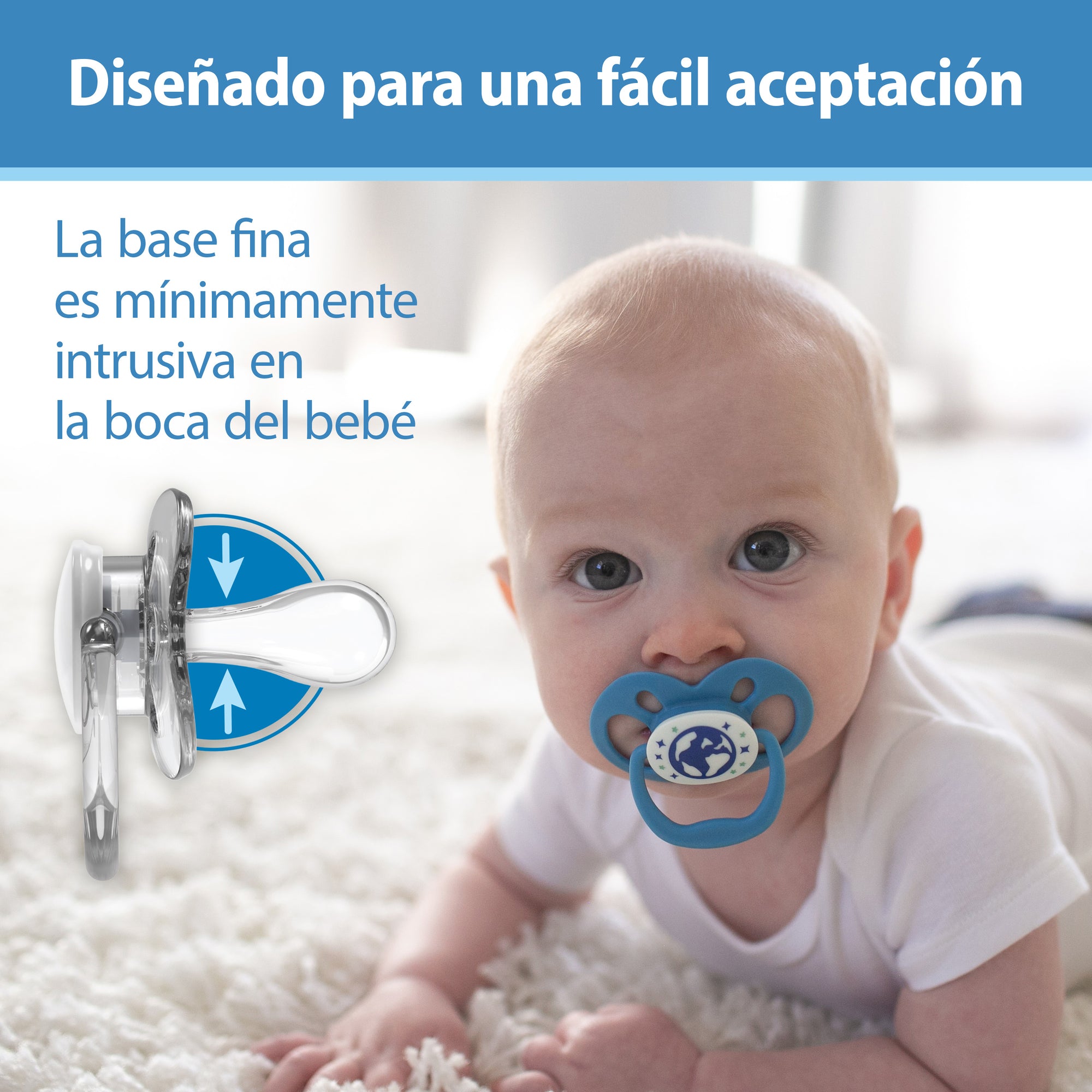 Chupete Advantage Noche 6-18M 2UN