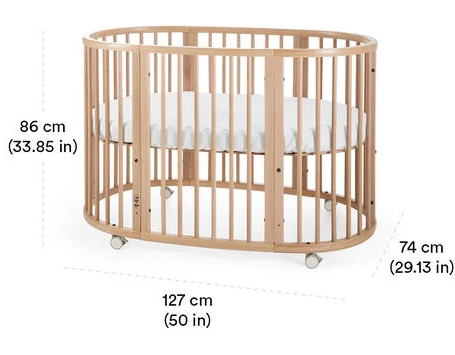 Cuna Sleepi™ + Colchón Sleepi™ - Blanco | Stokke