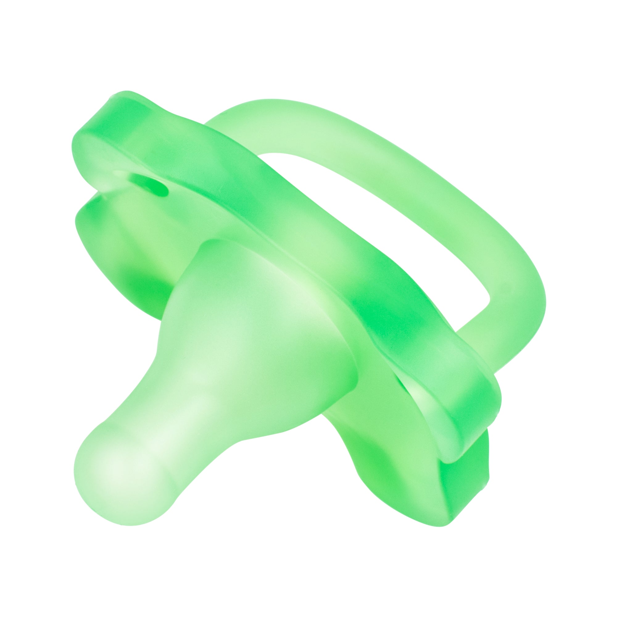 Chupete una sola pieza prematuro Verde, en bolsita (1 Caja: 25UN)