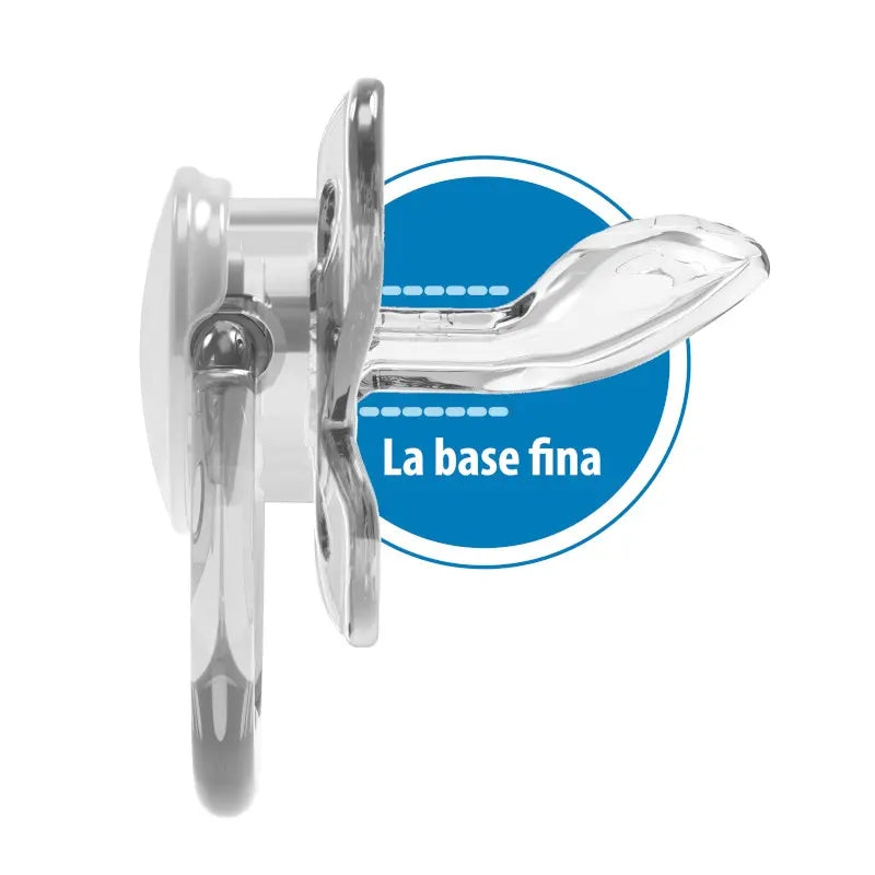 Chupete Prevent Noche Mariposa 6-12M 2UN Rosado