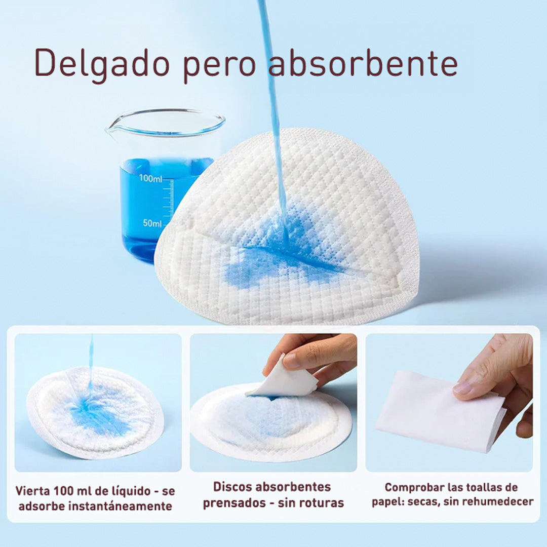 Pads Absorbentes de Lactancia Ultra Delgados