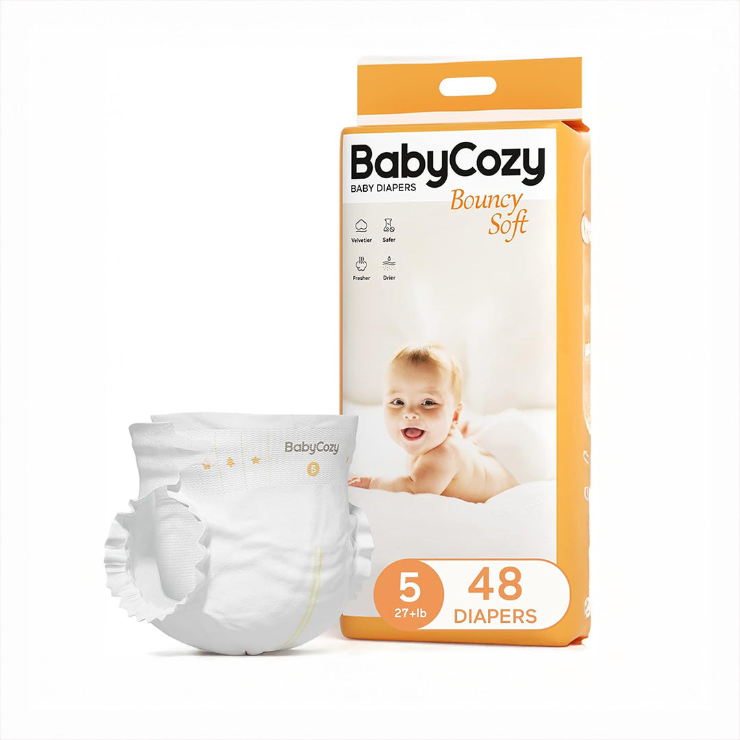 Pañales BabyCozy hipoalergénicos talla 5, 48 unidades