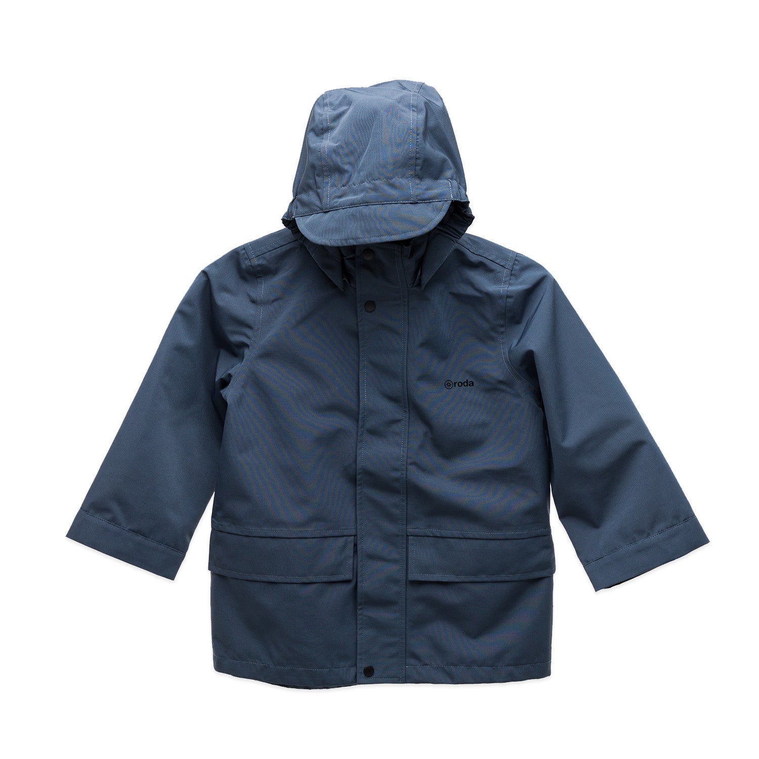 Chaqueta impermeable teen azul