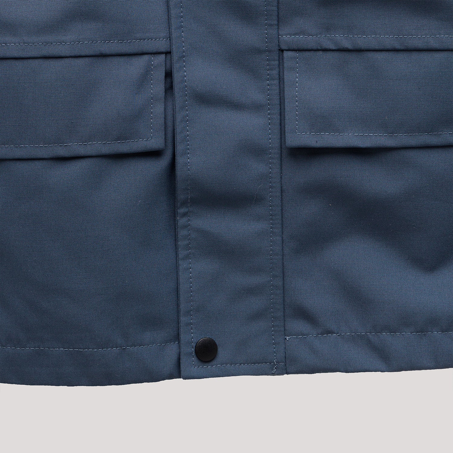 Chaqueta impermeable teen azul