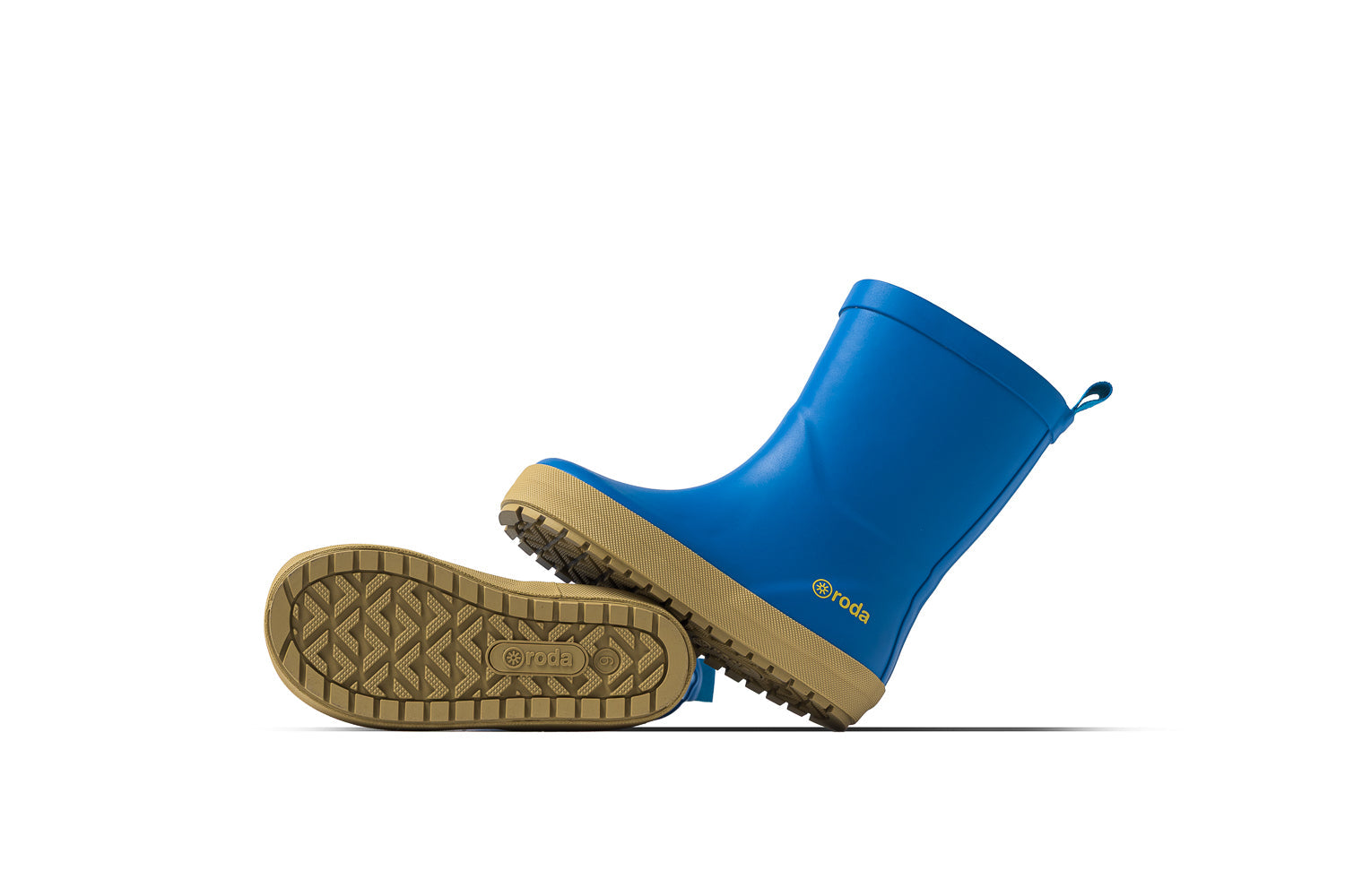 Botas de agua para niños y niñas Roda azul