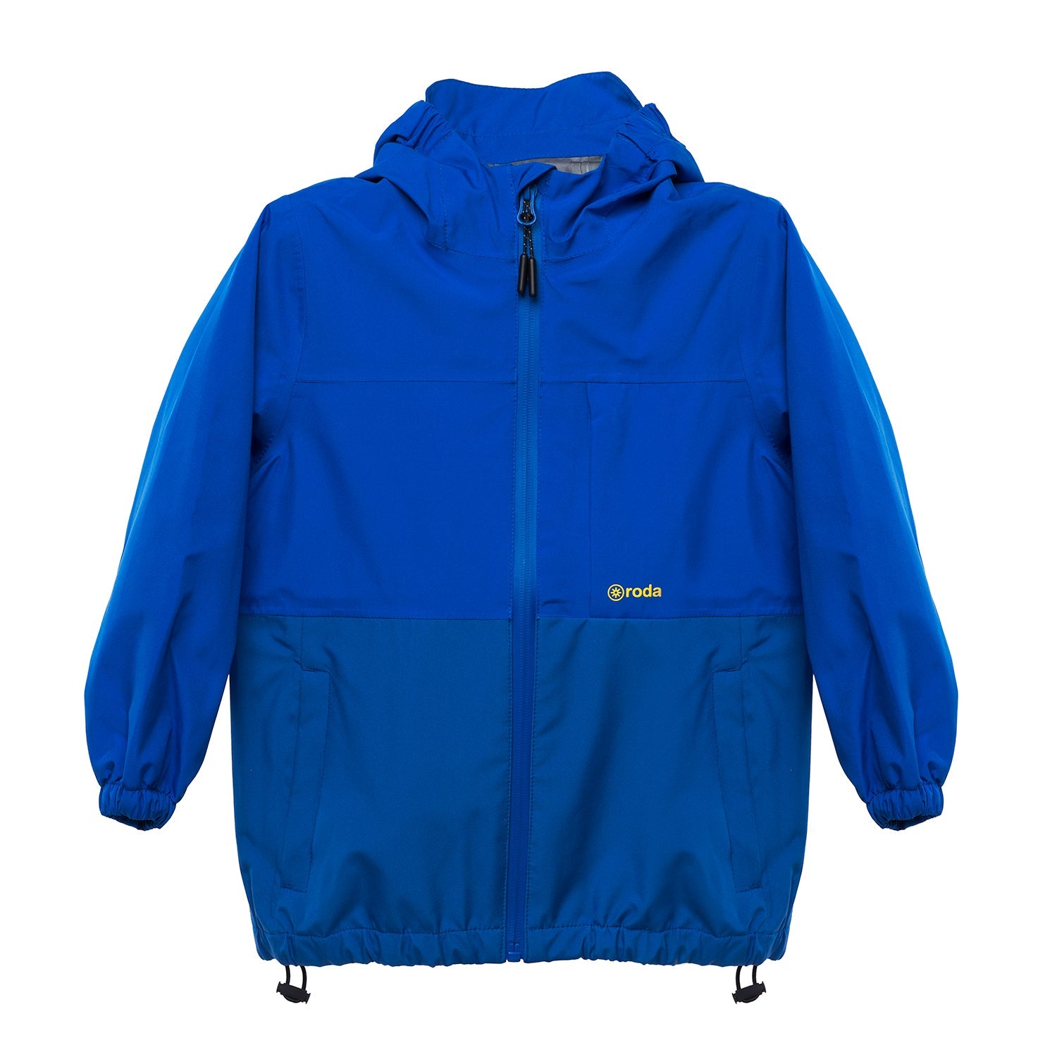 Chaqueta impermeable para niños y niñas azul 2026