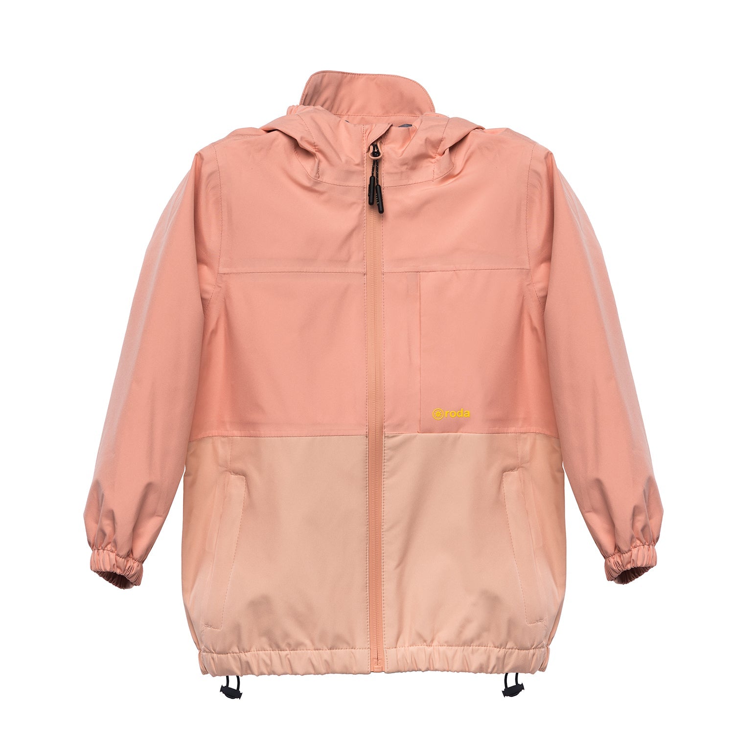 Chaqueta impermeable para niños y niñas rosa 2026