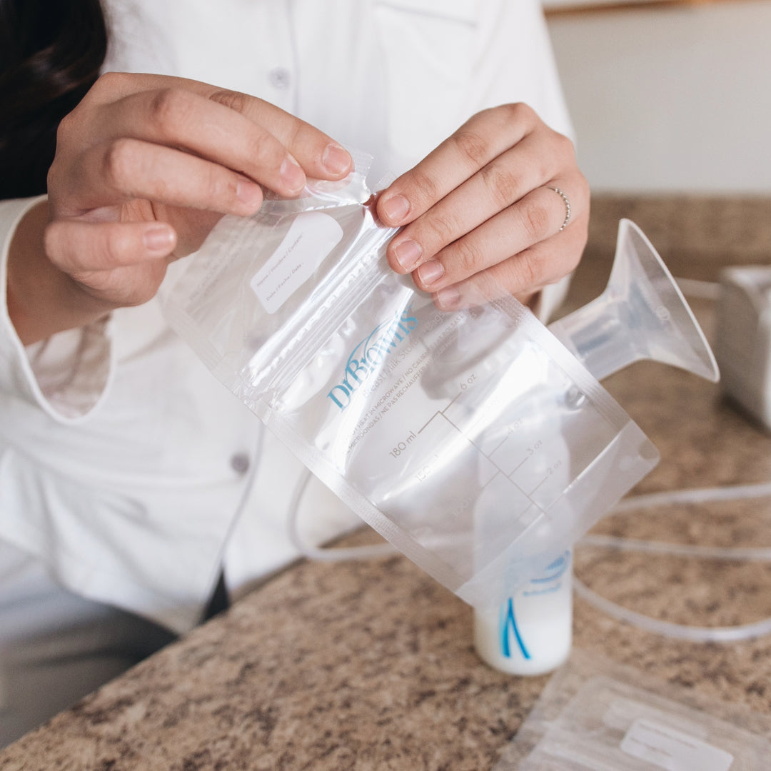 Bolsas Almacenamiento para Leche Materna 180ml 25UN