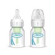 Pack 2 Mamaderas Anticólico Estándar 60ml, con Tetina para Prematuro