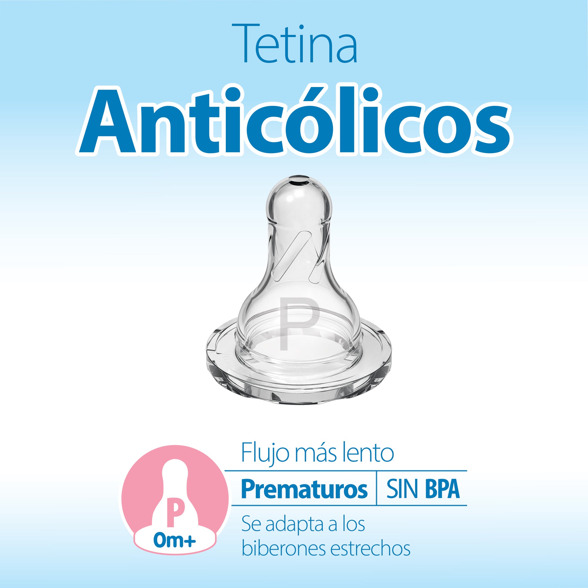 Pack 2 Mamaderas Anticólico Estándar 60ml, con Tetina para Prematuro