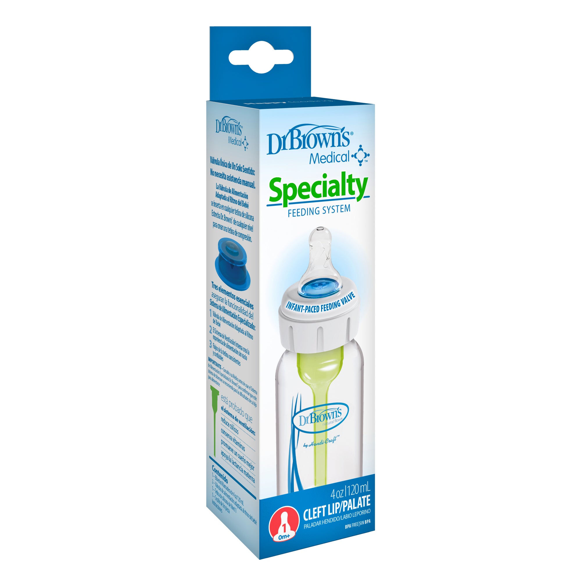 Mamadera Anticólico Alimentación Especial, con Tetina 0-3M