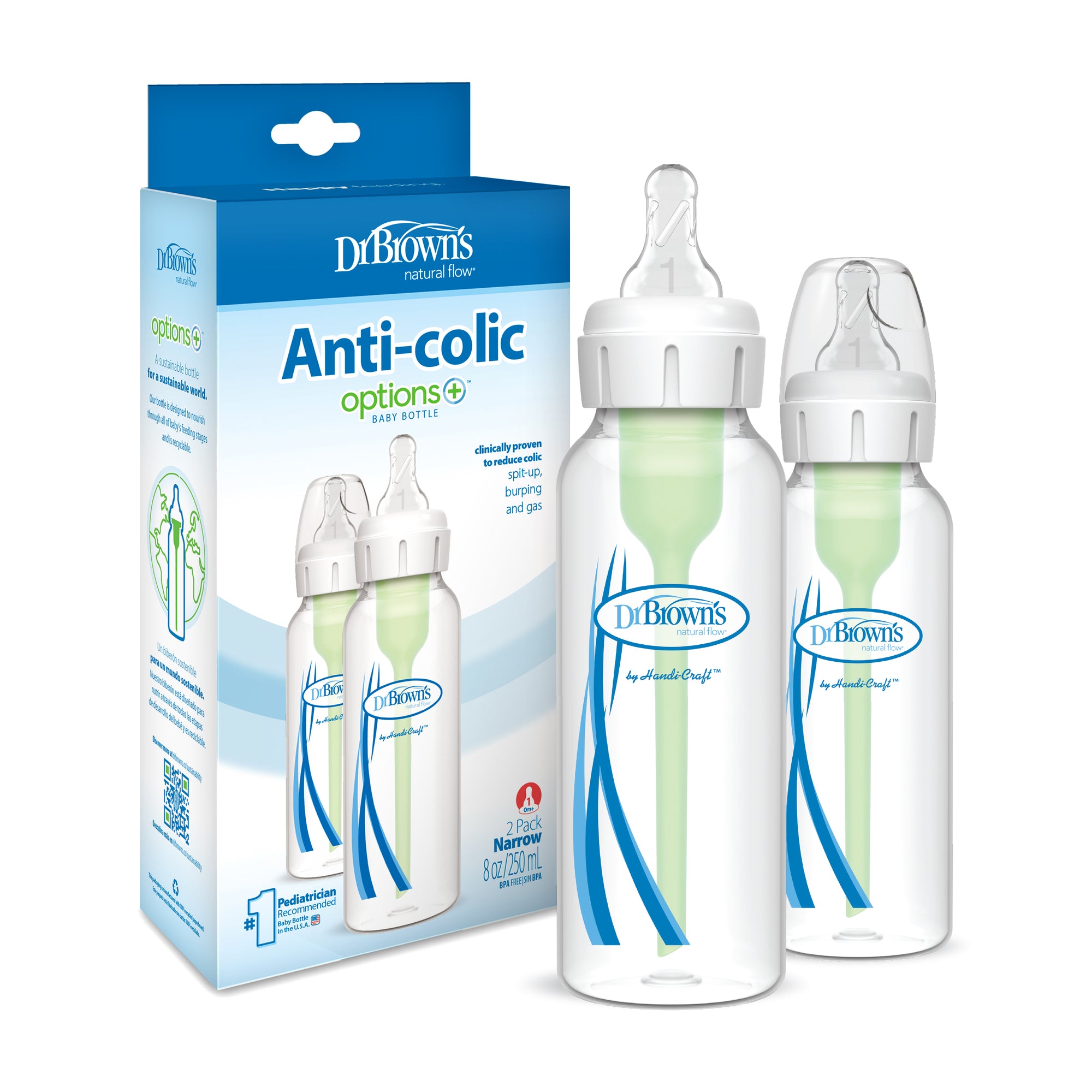 Pack 2 Mamaderas Anticólico Estándar 250ml