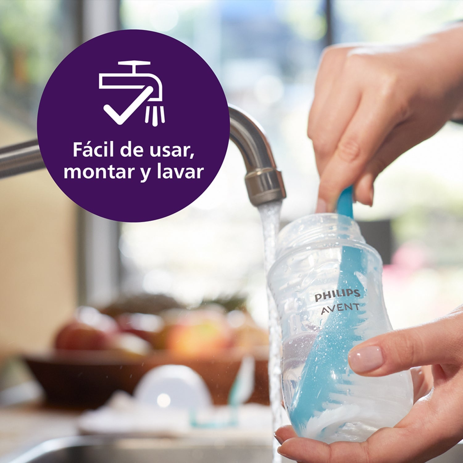 Set 3 mamaderas Natural response 125 ml, 260 ml, 330 ml